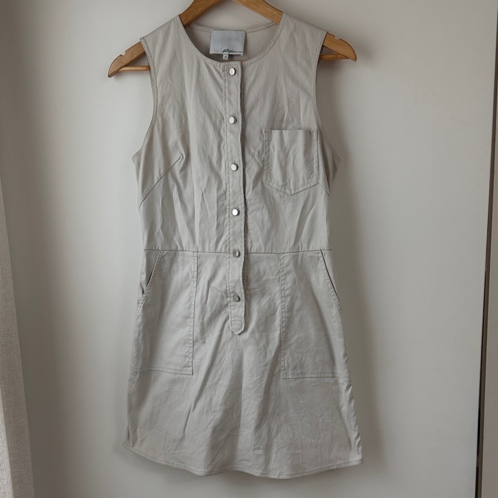 Phillip Lim Button-Front Casual Dress